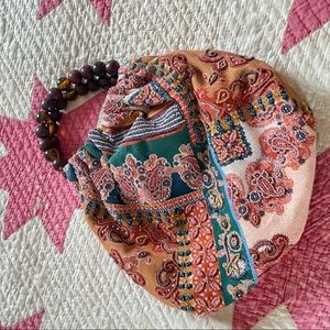 Free People Multicolor Paisley Bag